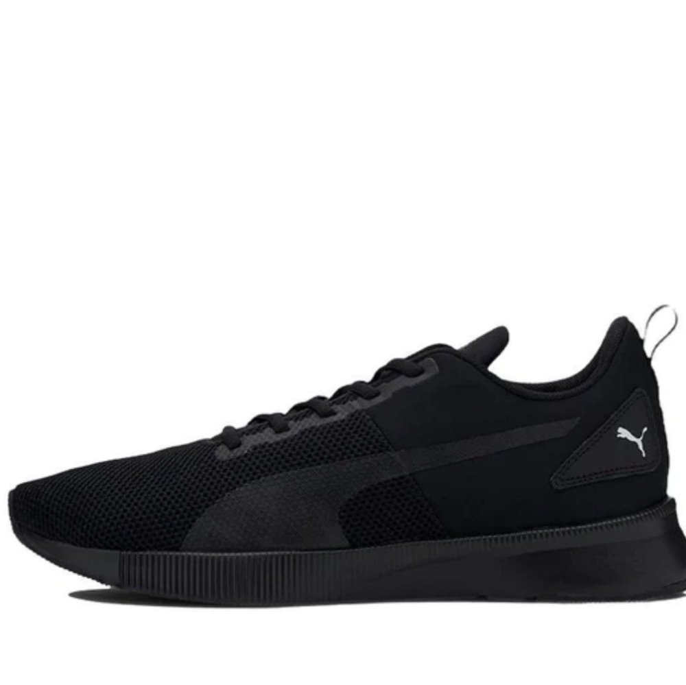RARE Puma Flyer Runner Black High Risk Red